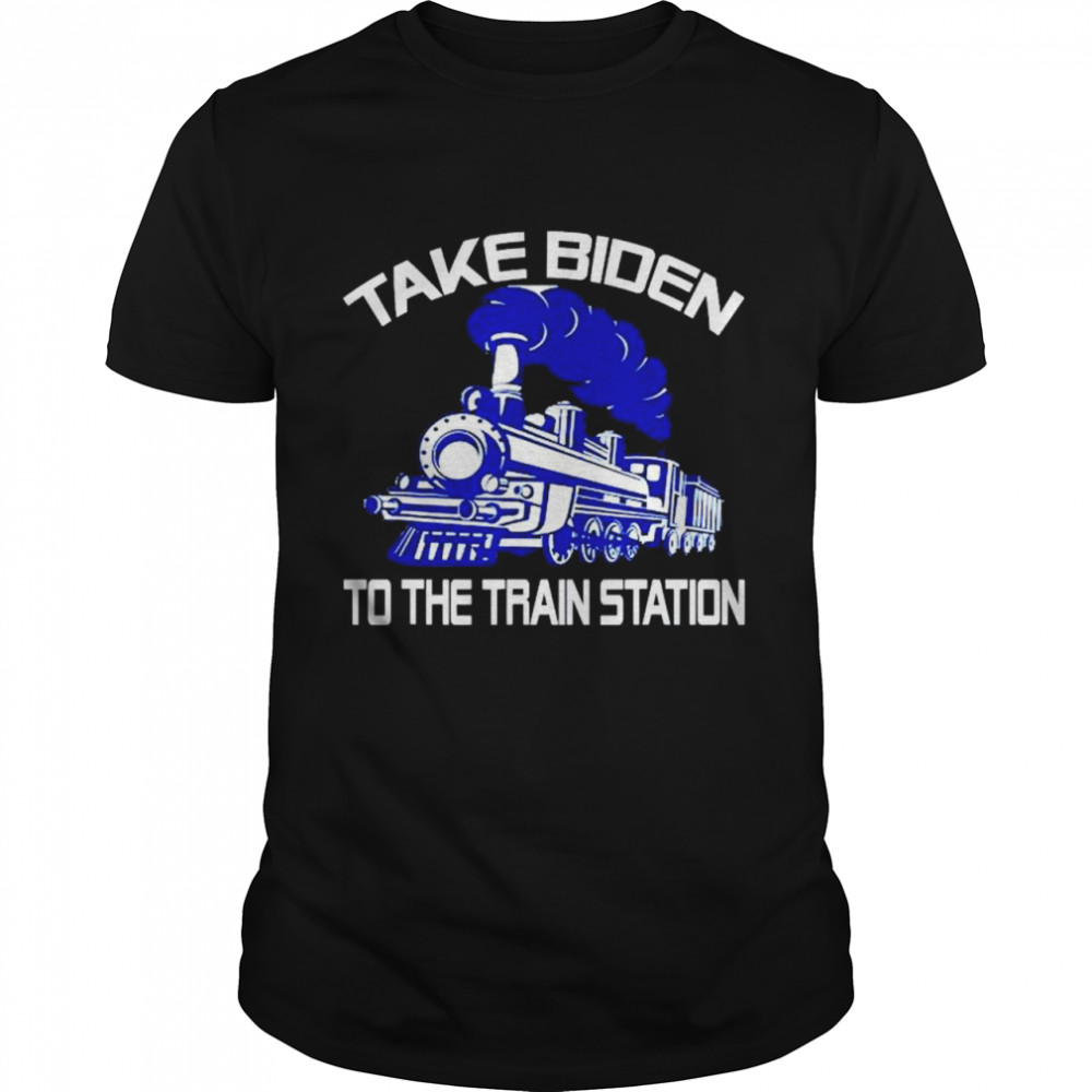 Station take Biden to the train shirt Classic Men's T-shirt