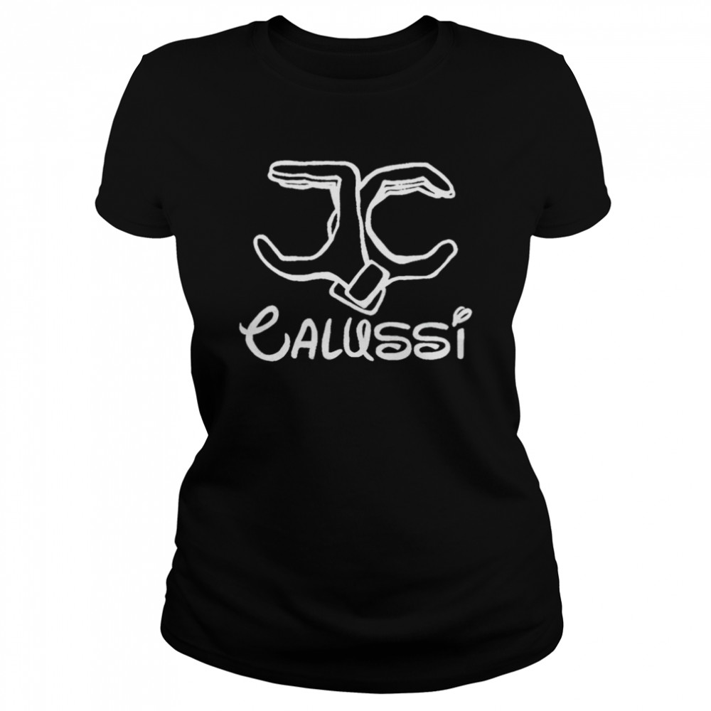 Jodie Calussi logo hand T-shirt Classic Women's T-shirt