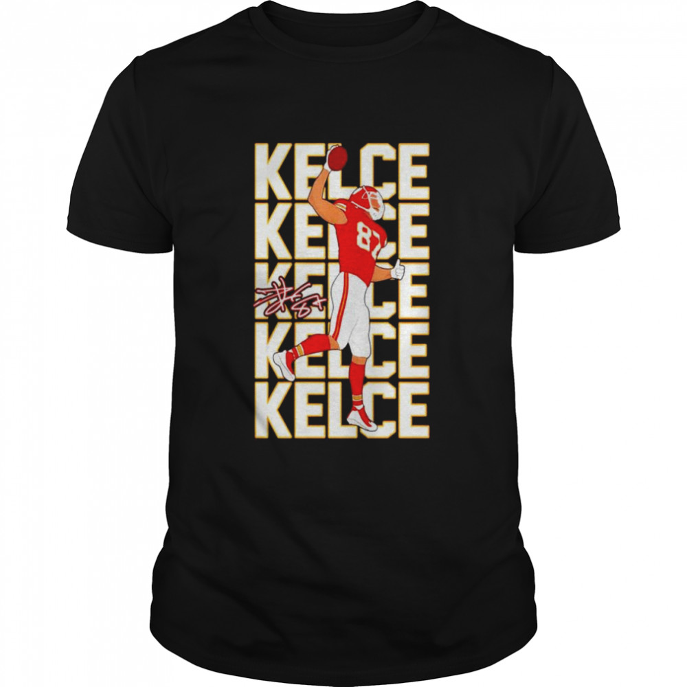 Kansas City Chiefs Kelce Mahomes 2021 signature shirt Classic Men's T-shirt