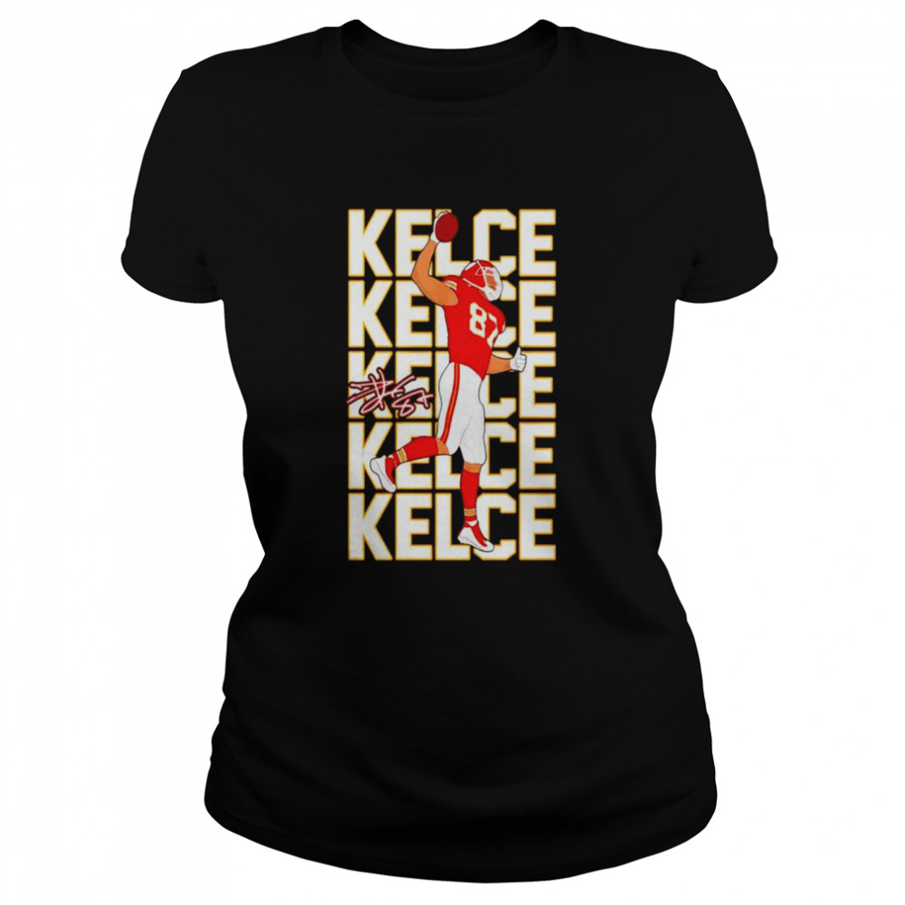 Kansas City Chiefs Kelce Mahomes 2021 signature shirt Classic Women's T-shirt