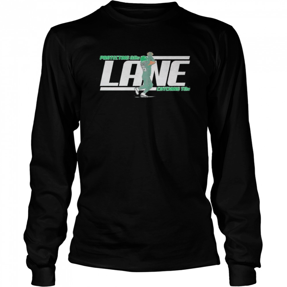 Lane Johnson protecting QBS and catching TDS shirt Long Sleeved T-shirt