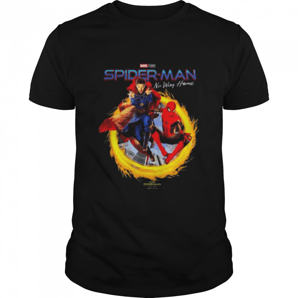 Spider-man no way home spidey doctor strange poster shirt