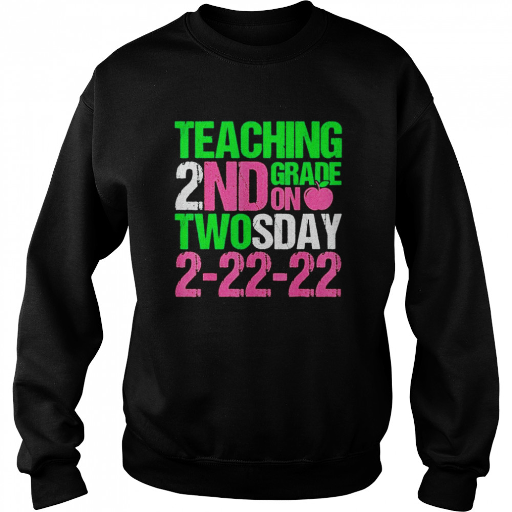 22nd February 2022 Twosday 2 22 22 Aka Math Teacher shirt Unisex Sweatshirt