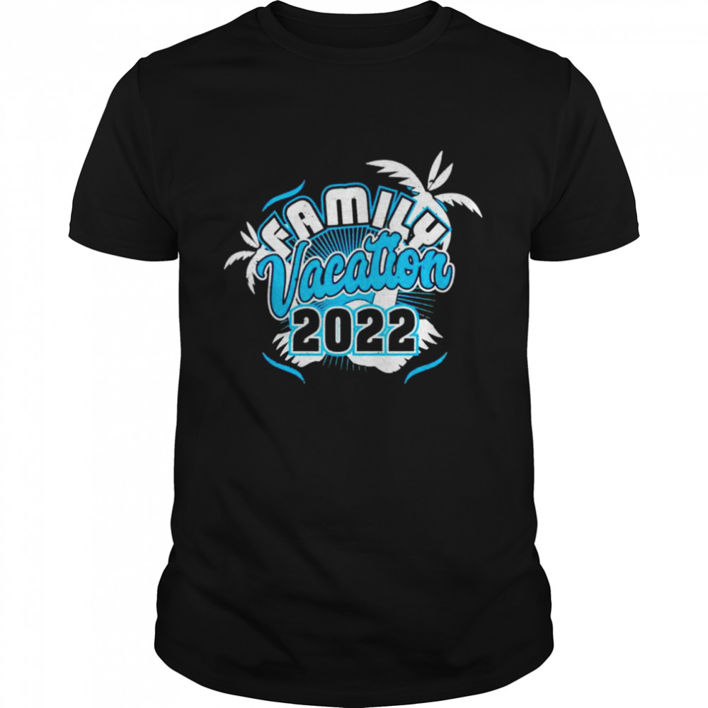 Family Vacation 2022 Beach Tropical Matching Group shirt Classic Men's T-shirt
