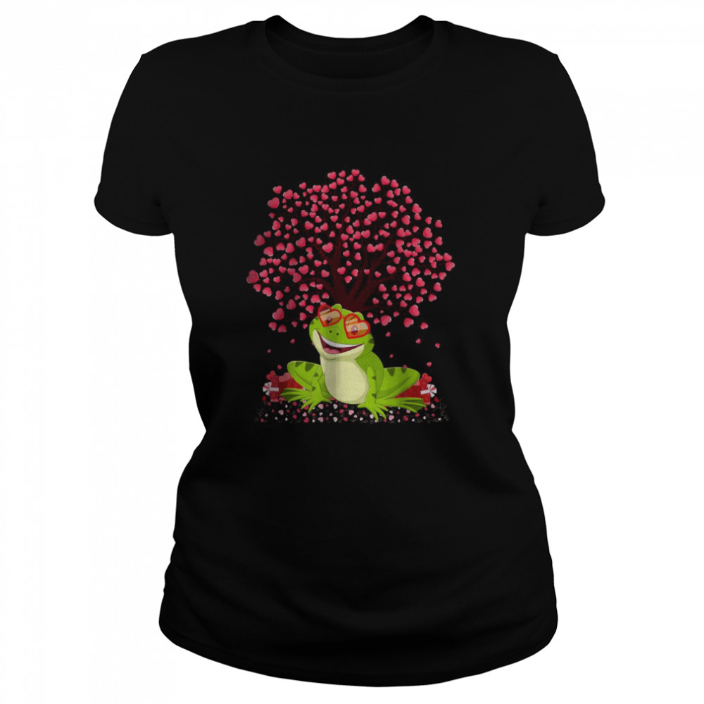 Frog Animal Frog Valentine’s Day Classic Women's T-shirt
