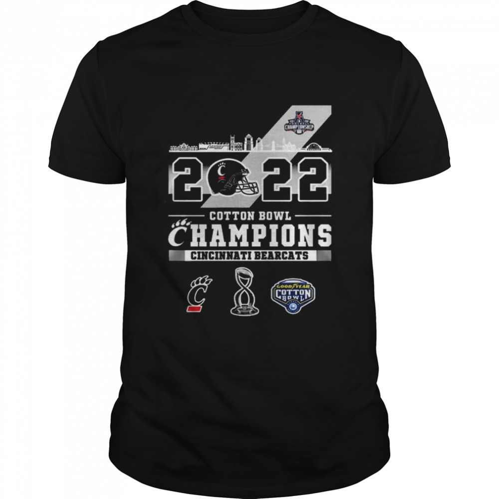 Cincinnati Bearcats 2022 Cotton Bowl Champions Matchup Ohio City Shirt