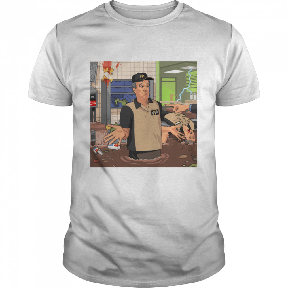 Clarkson Can't McDonalds Art Print Shirt