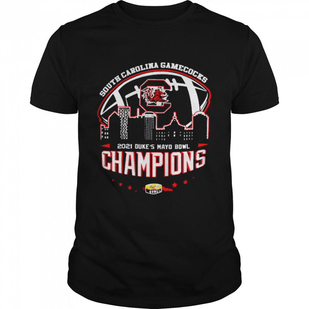 South Carolina Gamecocks 2021 Duke’s Mayo Bowl Champions shirt