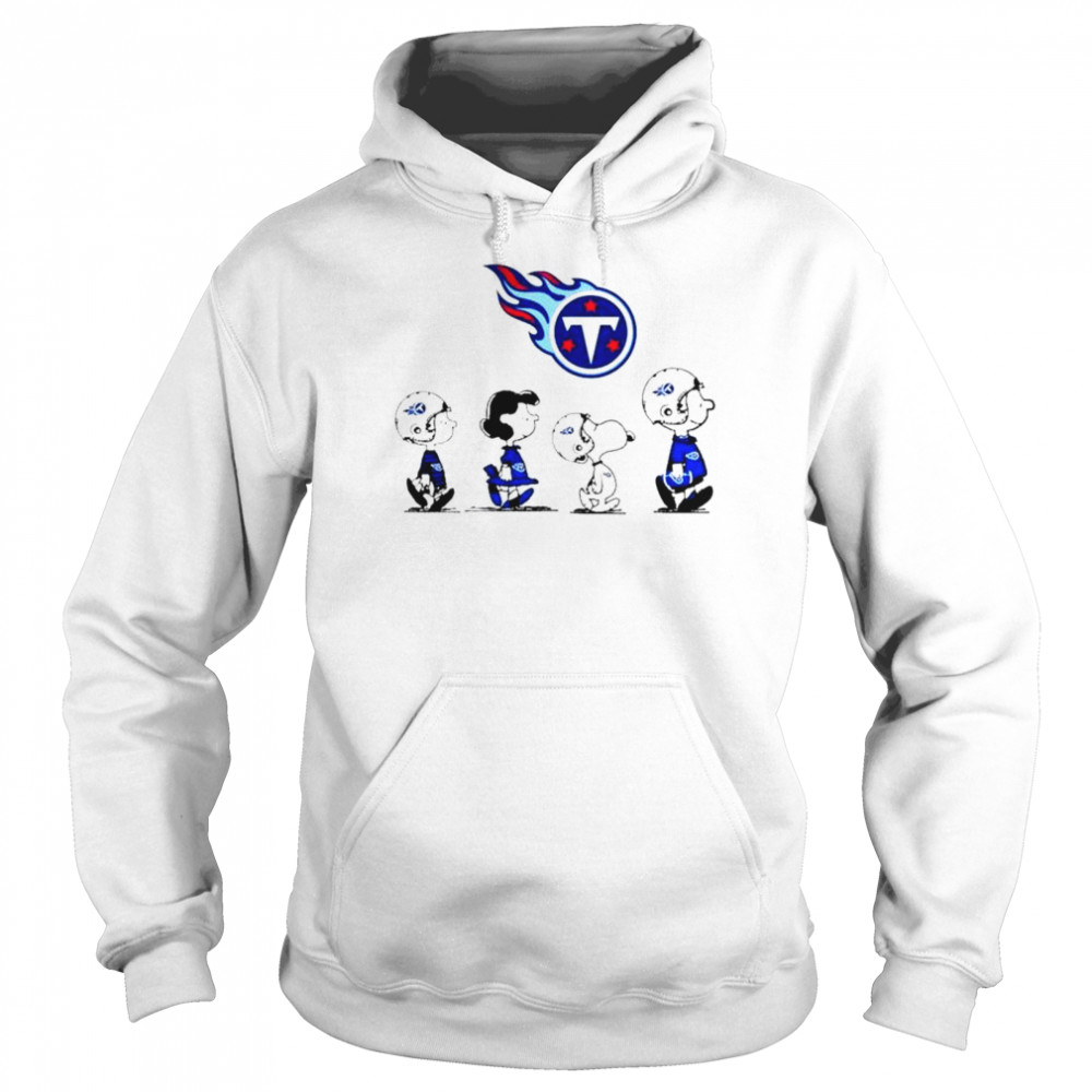 Tennessee Titans Snoopy and Charlie Brown Peanuts shirt, hoodie