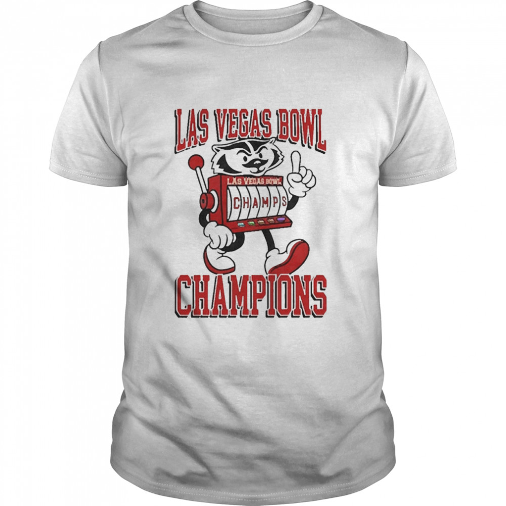 Wisconsin Badgers Las Vegas Bowl Champions Shirt