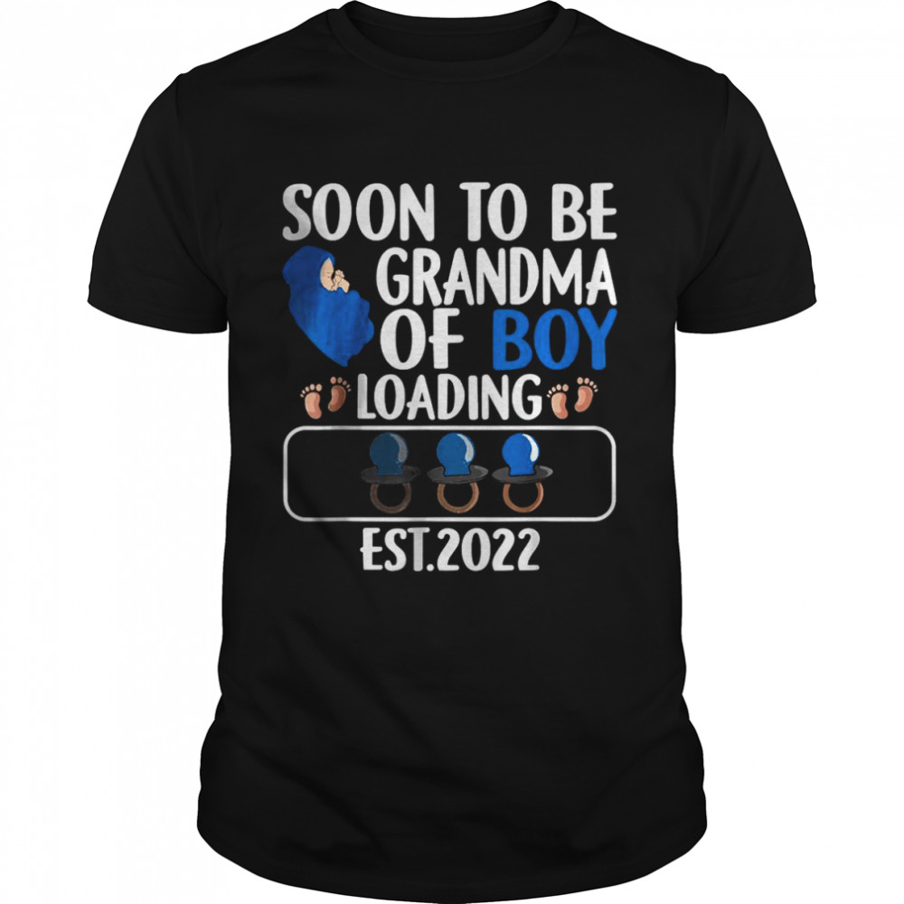 First Time Grandma Of Boy Soon To Be Grandma Est 2022 T- Classic Men's T-shirt