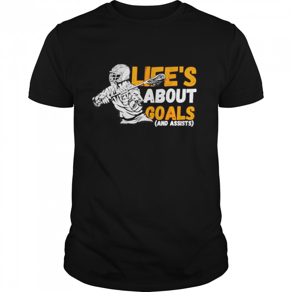 Life’s About Goals And Assists shirt Classic Men's T-shirt
