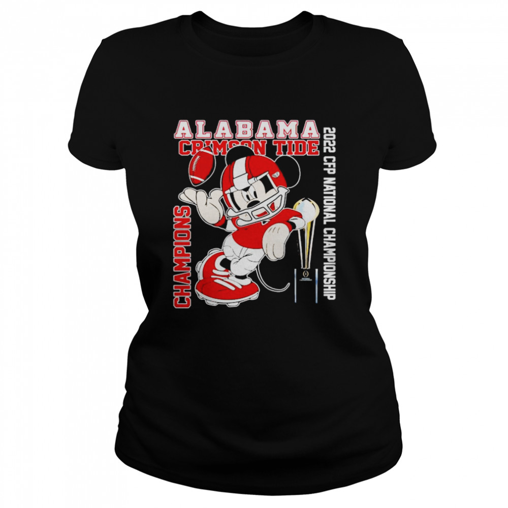 Mickey Alabama Crimson Tide 2022 CFP national championship shirt