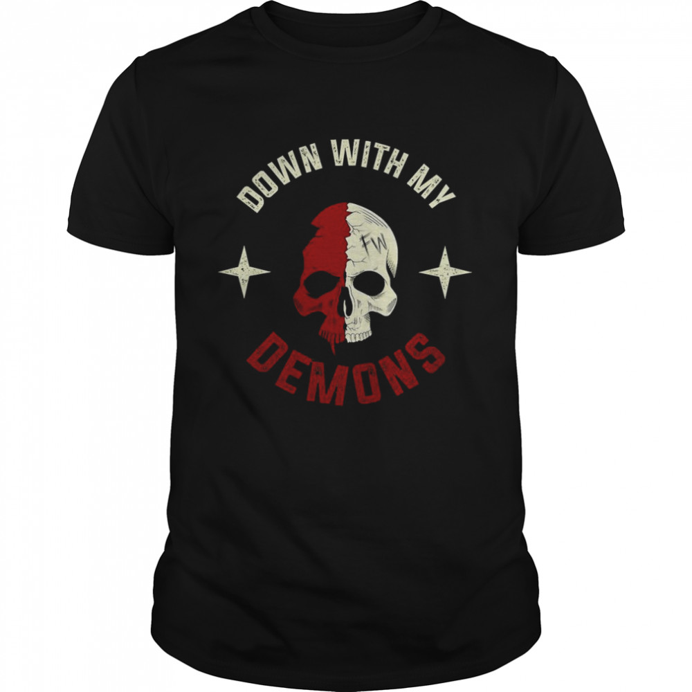 Down With My Demons  Classic Men's T-shirt
