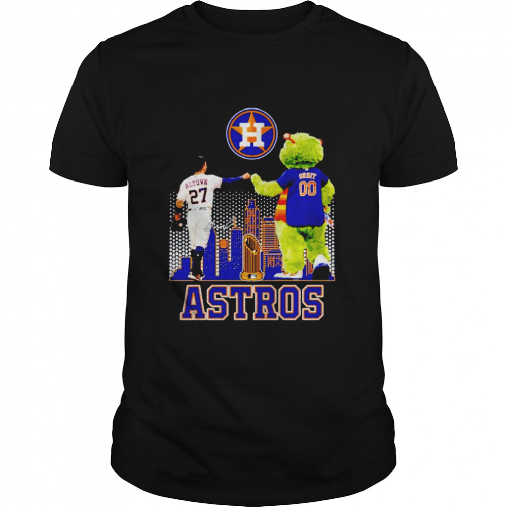 Houston Astros José Altuve and Orbit signature shirt - Kingteeshop