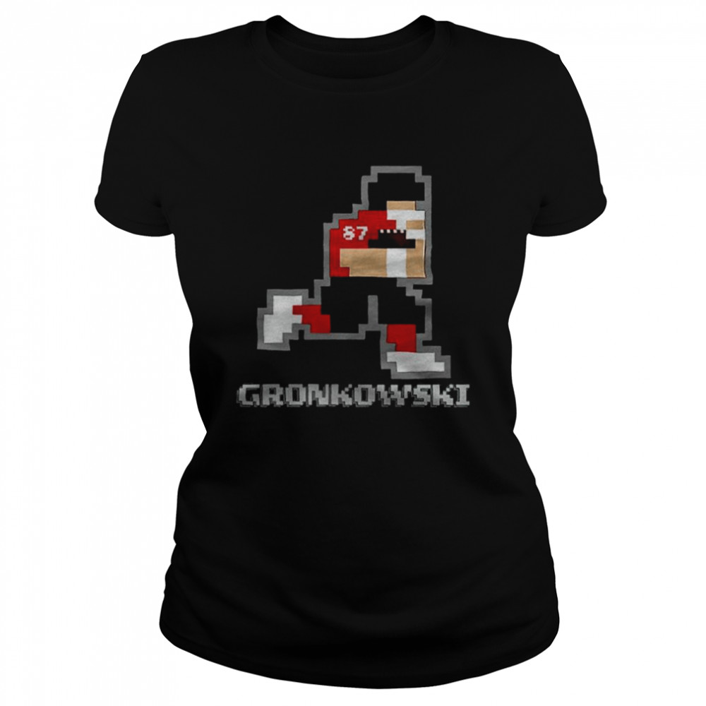 Rob Gronkowski pixel art shirt Classic Women's T-shirt