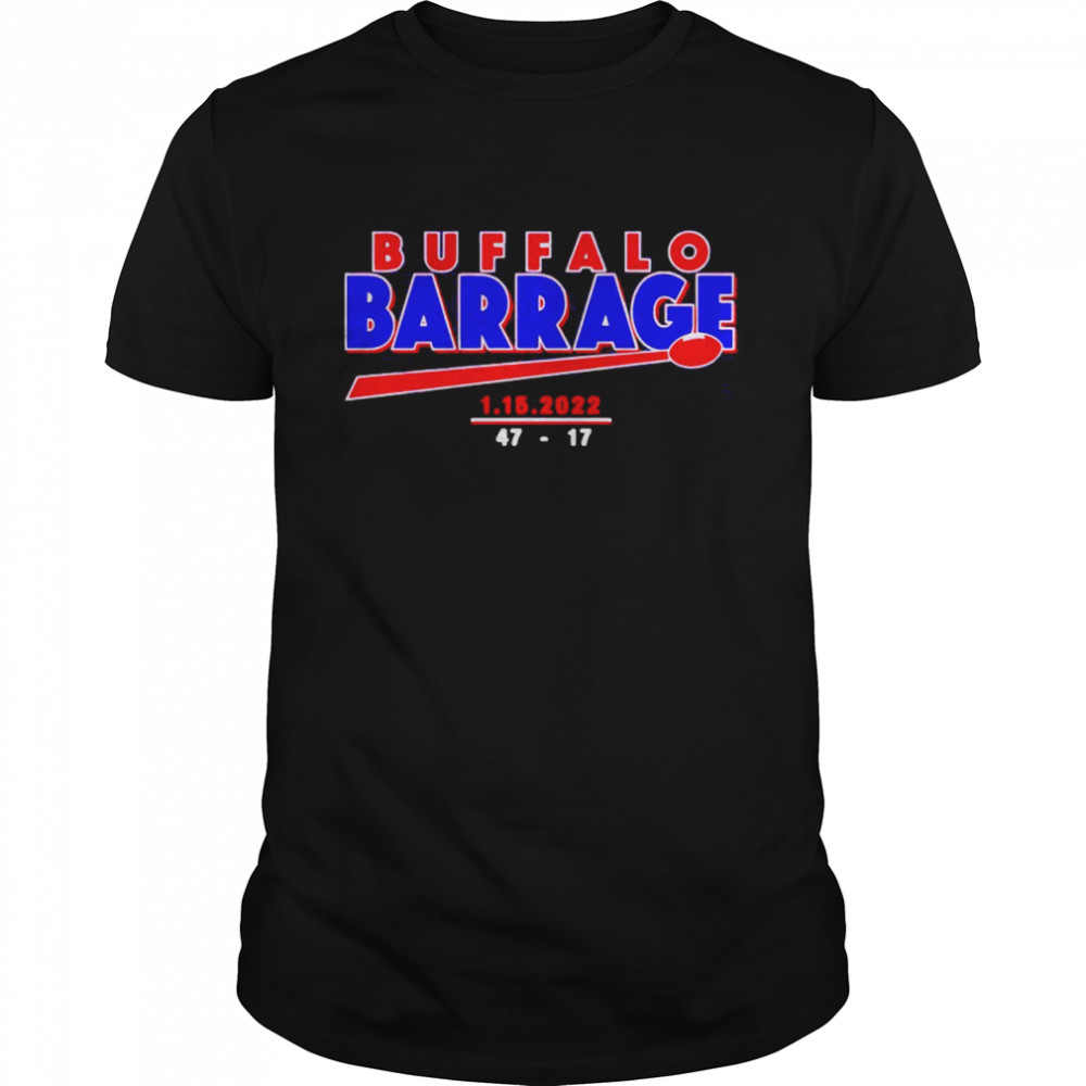 Top buffalo Bills barrage shirt Classic Men's T-shirt