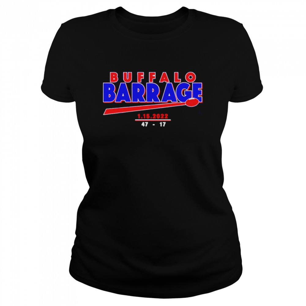 Top buffalo Bills barrage shirt Classic Women's T-shirt