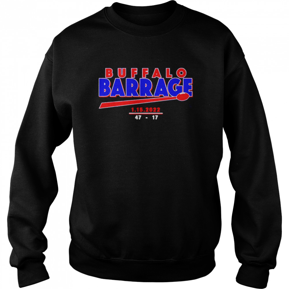 Top buffalo Bills barrage shirt Unisex Sweatshirt
