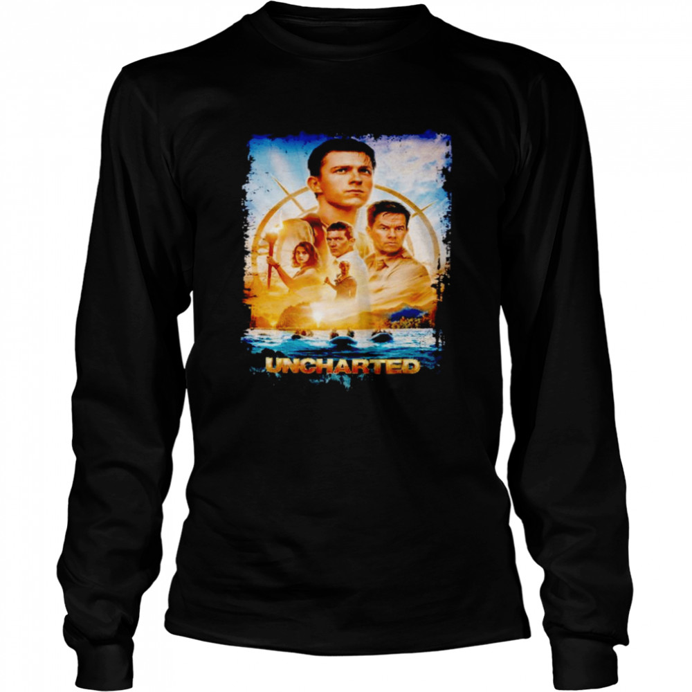 Uncharted Movie 2022 Long Sleeved T-shirt