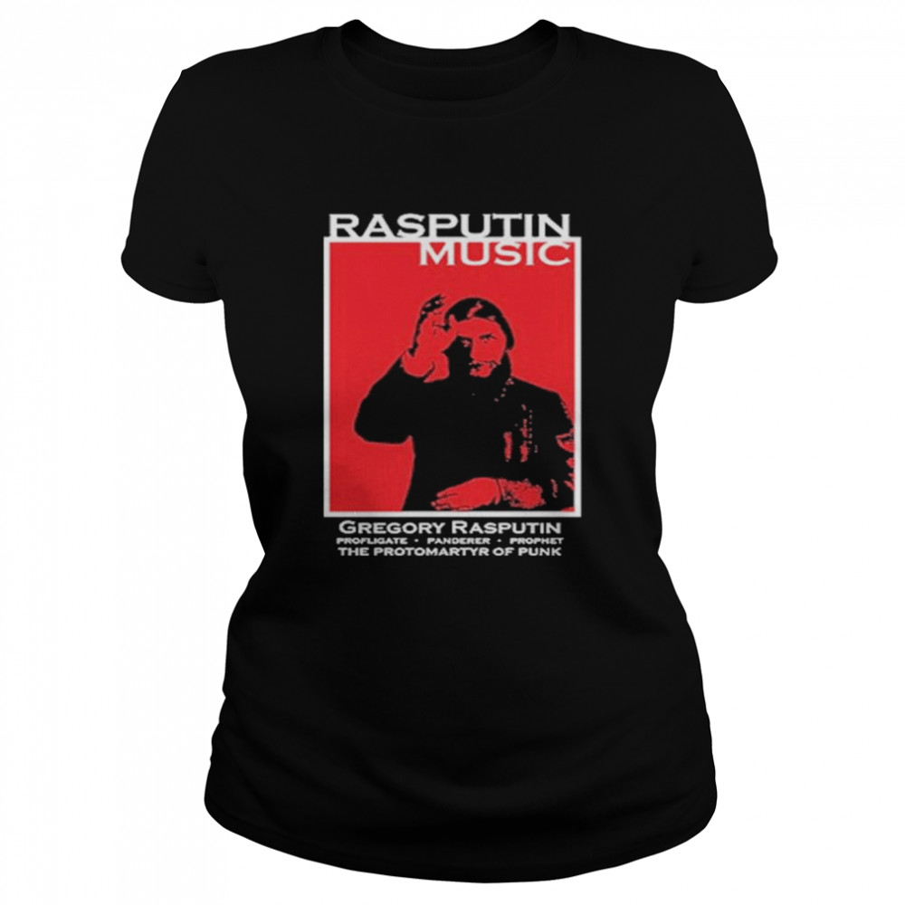 Vintage Gregory Rasputin Music shirt Classic Women's T-shirt
