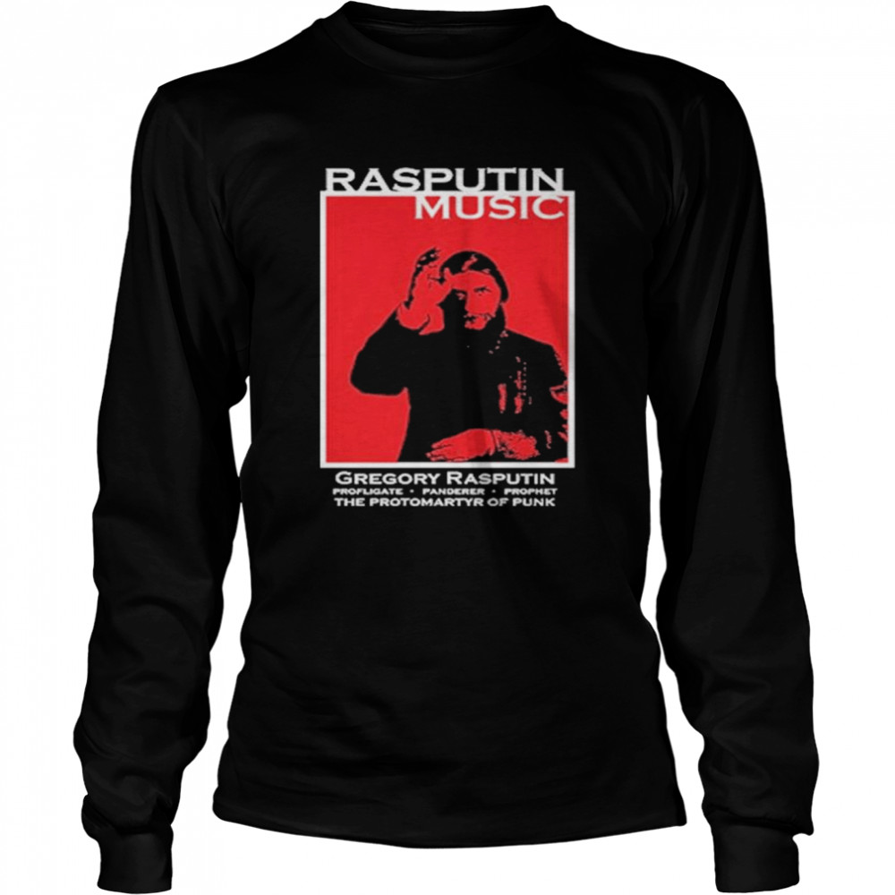 Vintage Gregory Rasputin Music shirt Long Sleeved T-shirt