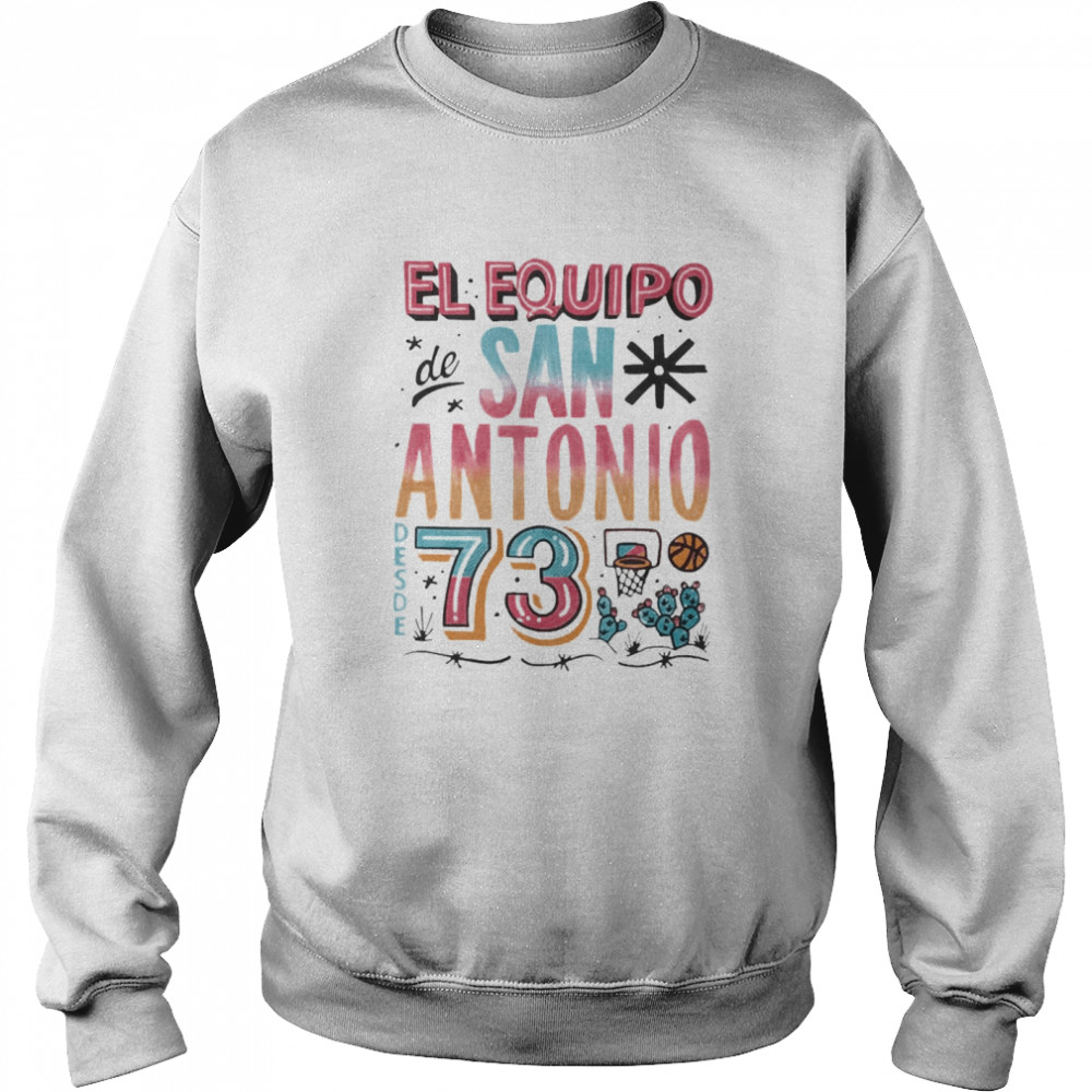 San Antonio Spurs La Cultura El Equipo Unisex Sweatshirt