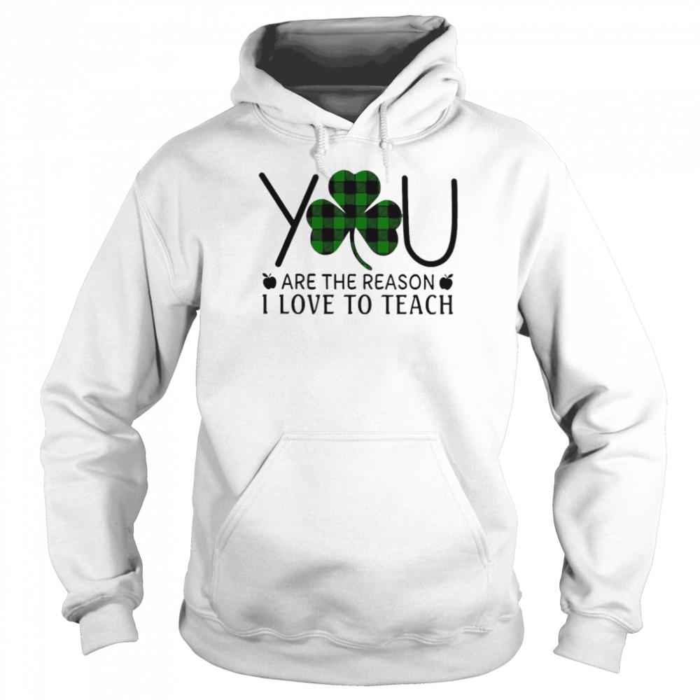 You Are The Reason I Love To Teach Unisex Hoodie