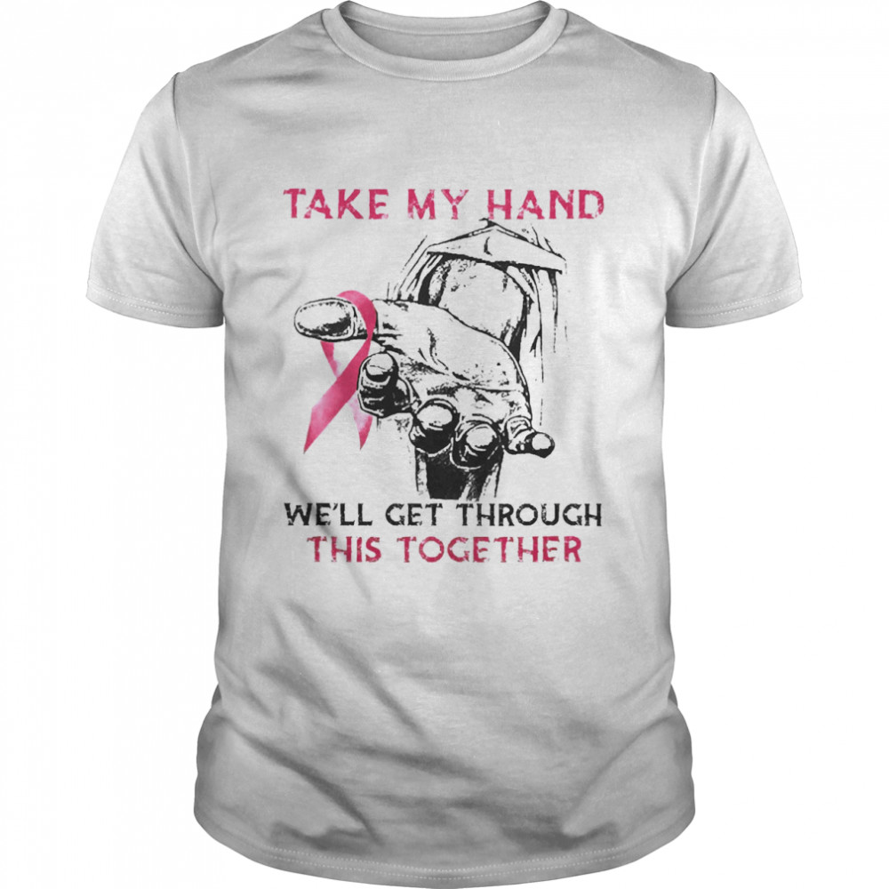 Take My Hand God Jesus Cancer Survivor Shirt