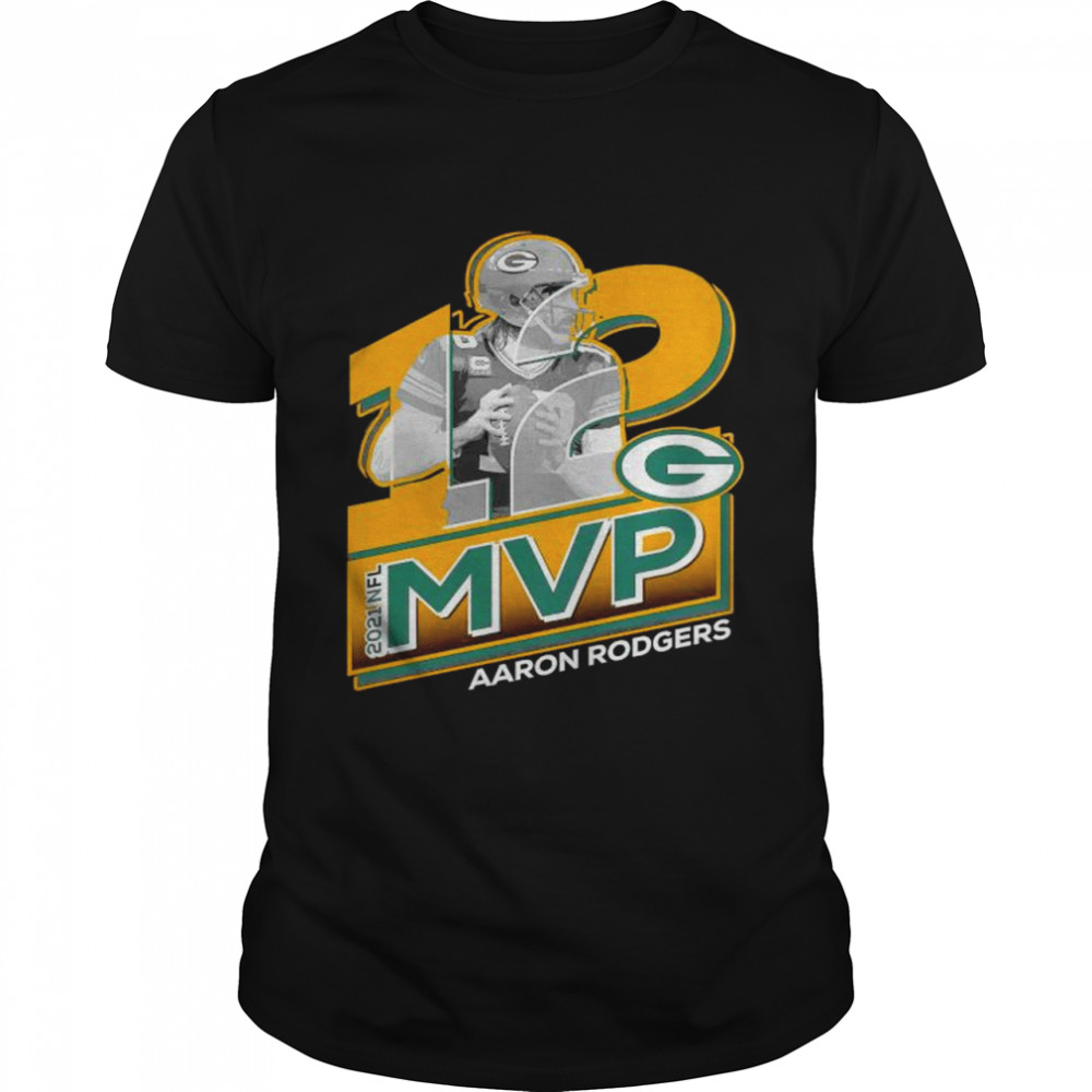 Aaron Rodgers Green Bay Packers 2021 NFL MVP shirt Classic Men's T-shirt
