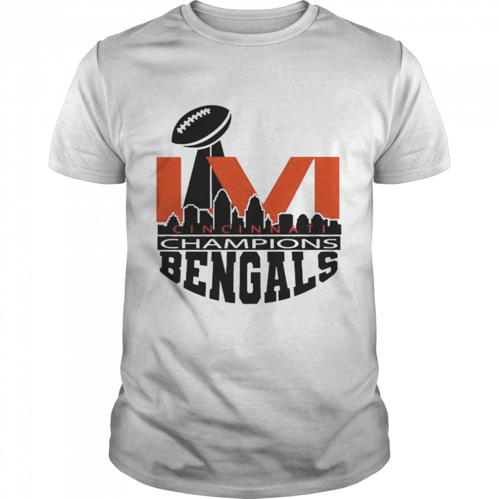 Bengals Champions Super Bowl 2022 T-Shirt ⋆ Vuccie