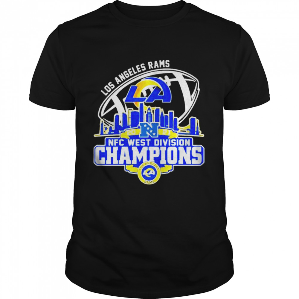 LA Rams NFC West Champions Super Bowl LVI 2022 shirt