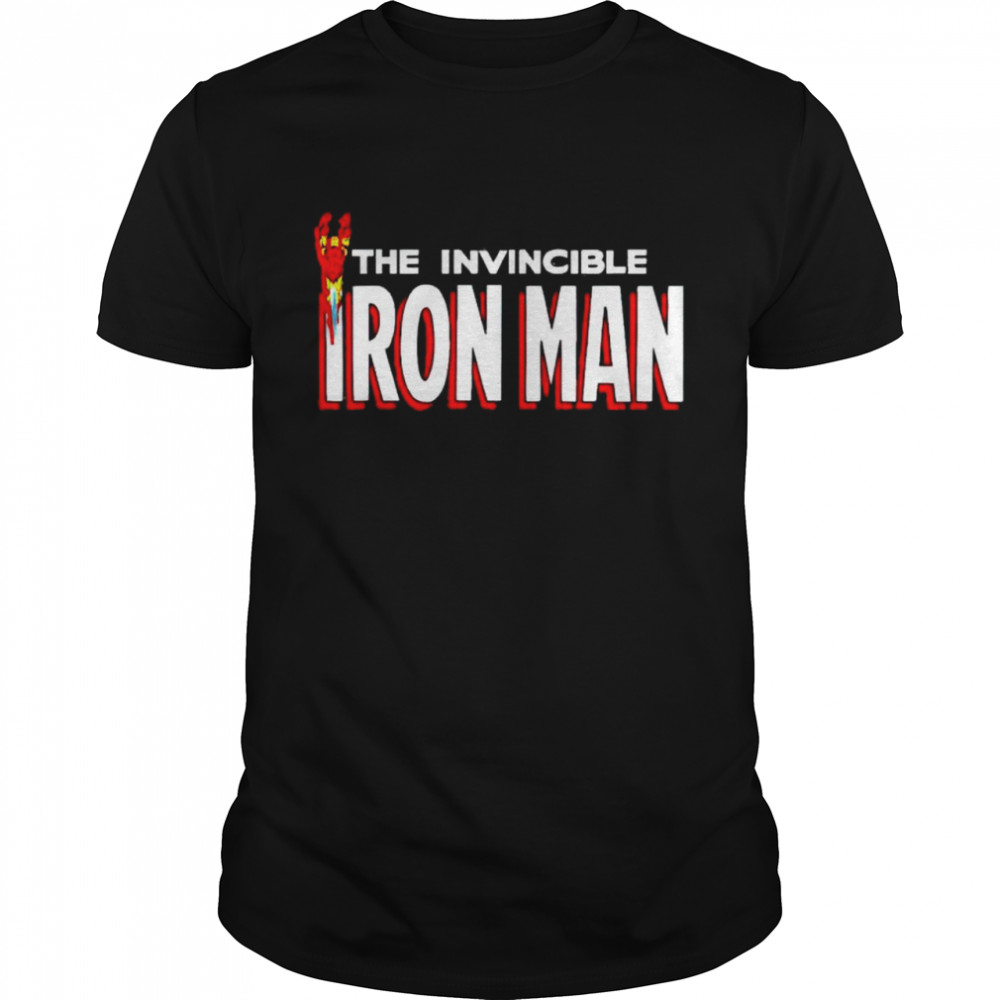 marvel The Invincible Iron Man shirt