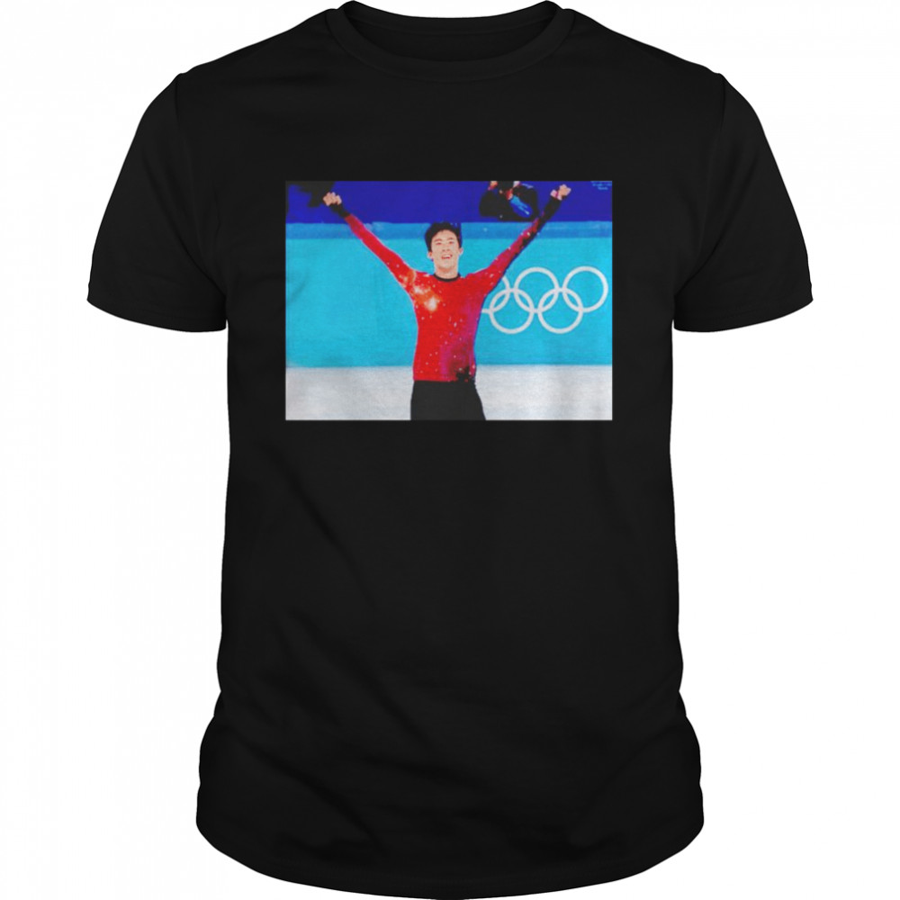 Top nathan Chen 2022 Winter Olympics shirt