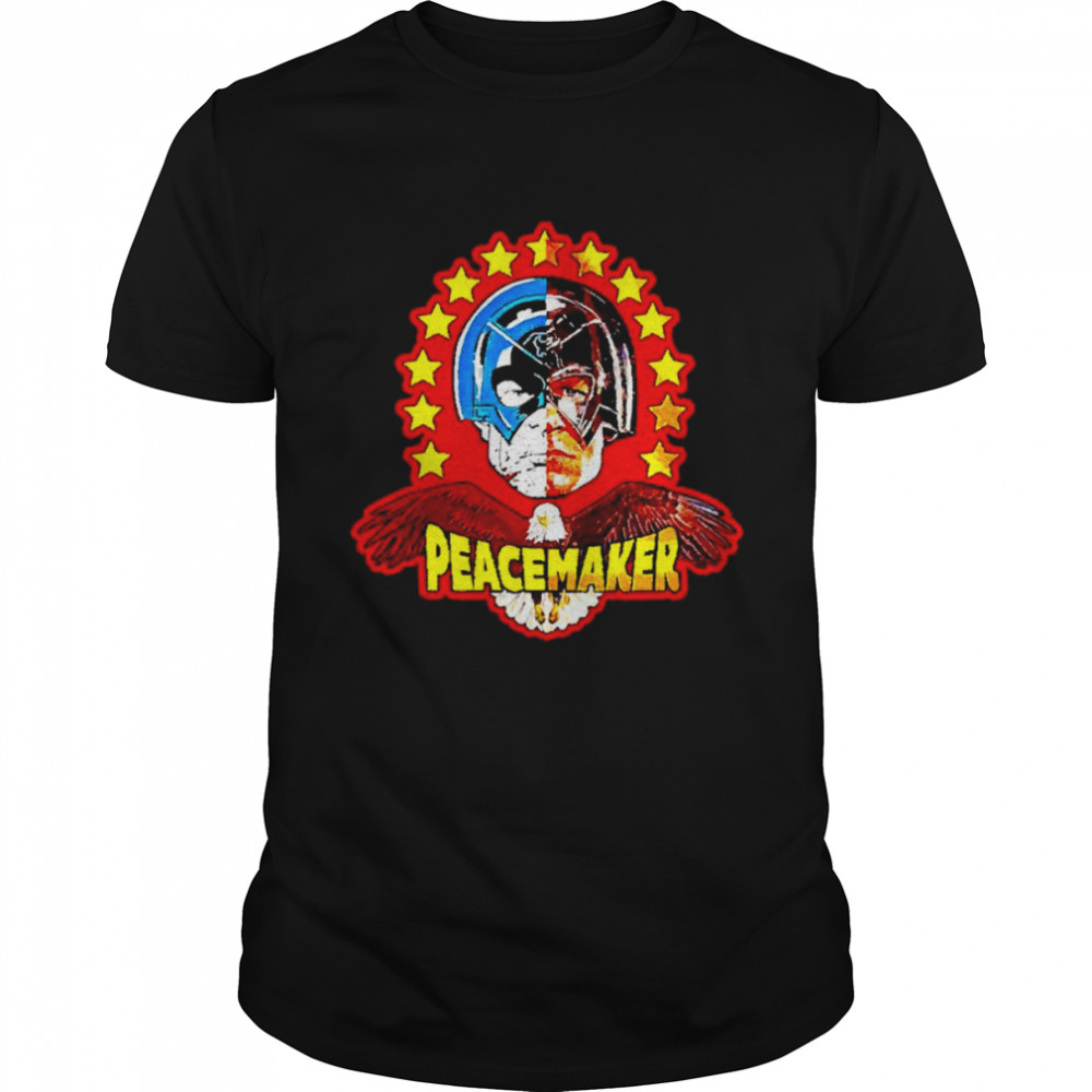 Top Superheroes Peacemaker and Eagle comics shirt