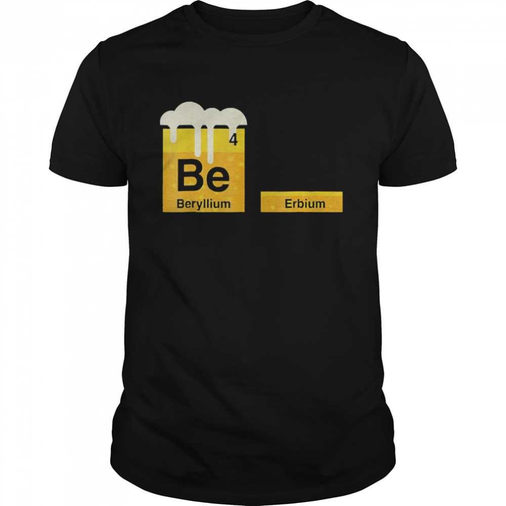 Beer Chemical Elements For St. Patrick Day 2022  Classic Men's T-shirt