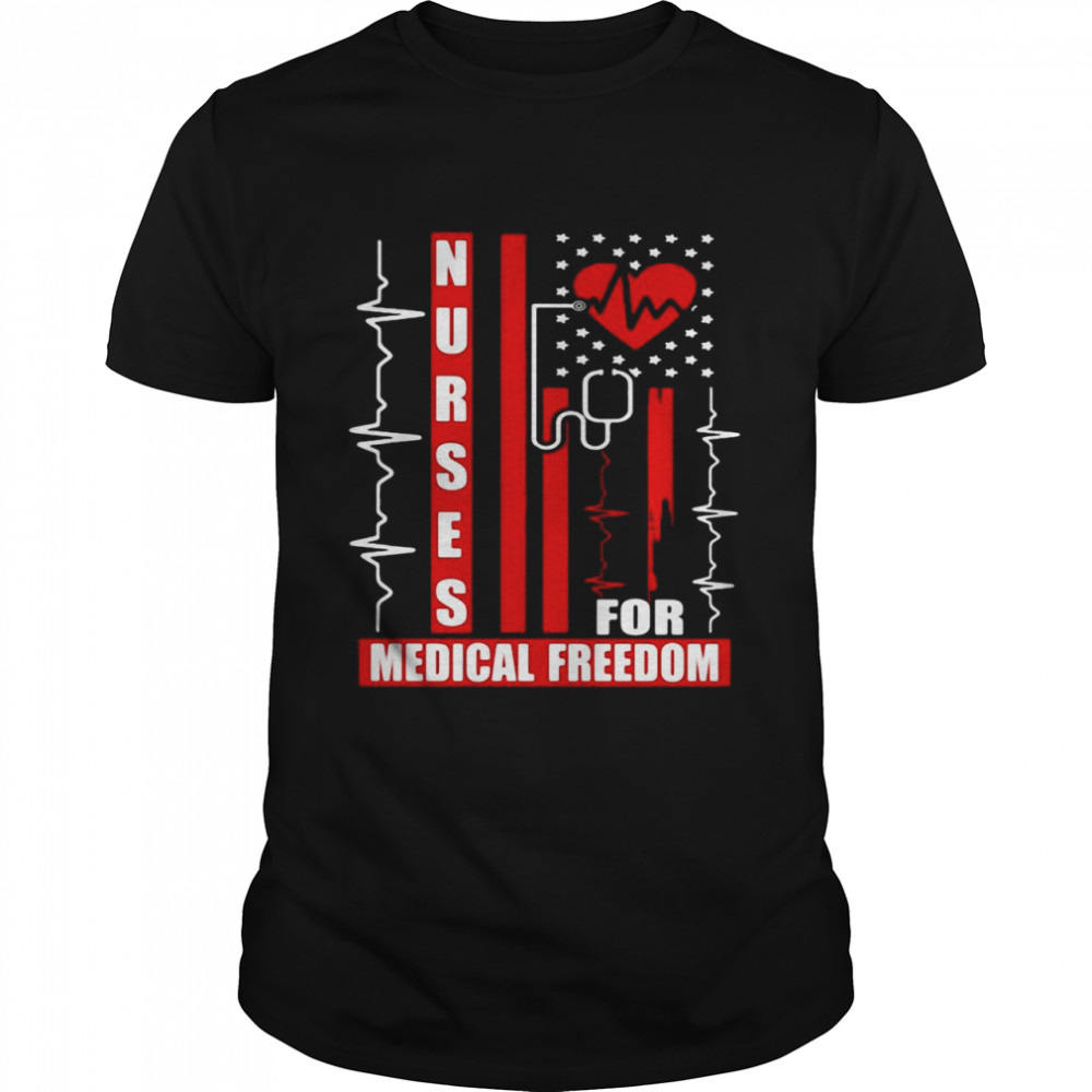 Nurse For Medical Freedom  Classic Men's T-shirt