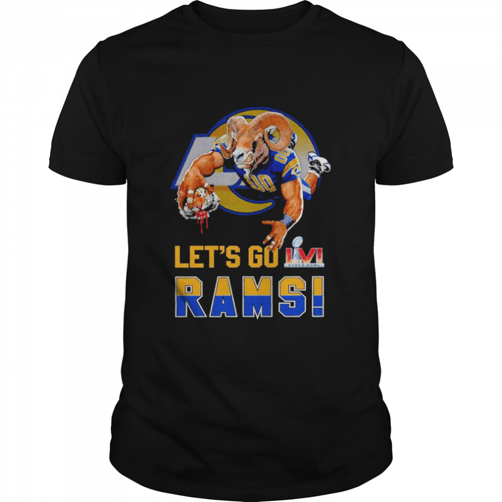 Los Angeles Rams Champion Super Bowl Let's Go Rams Shirt