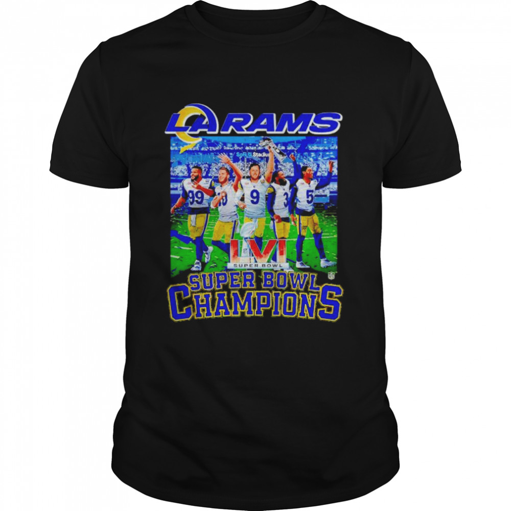LVI Super Bowl LA Rams Champions Cheer shirt Classic Men's T-shirt