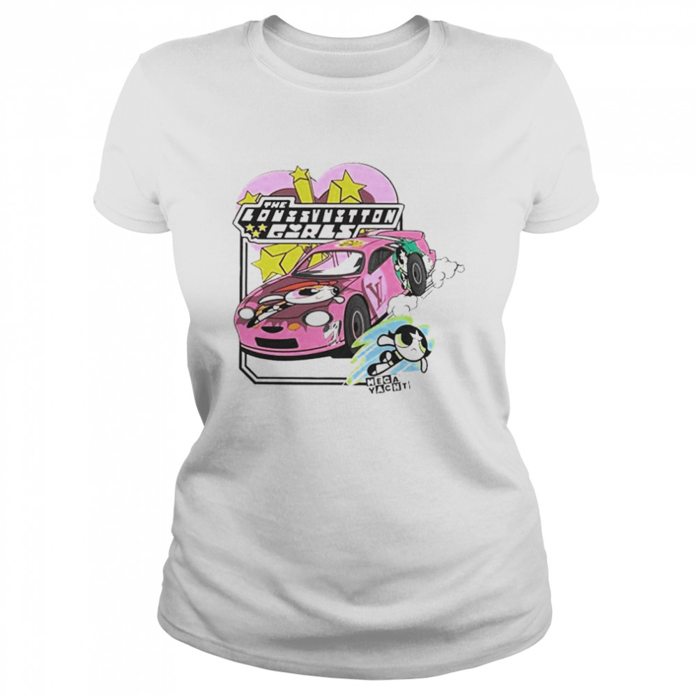 Mega Yacht The Powerpuff Girls Wacky Racing T-Shirt, hoodie, sweater,  longsleeve and V-neck T-shirt