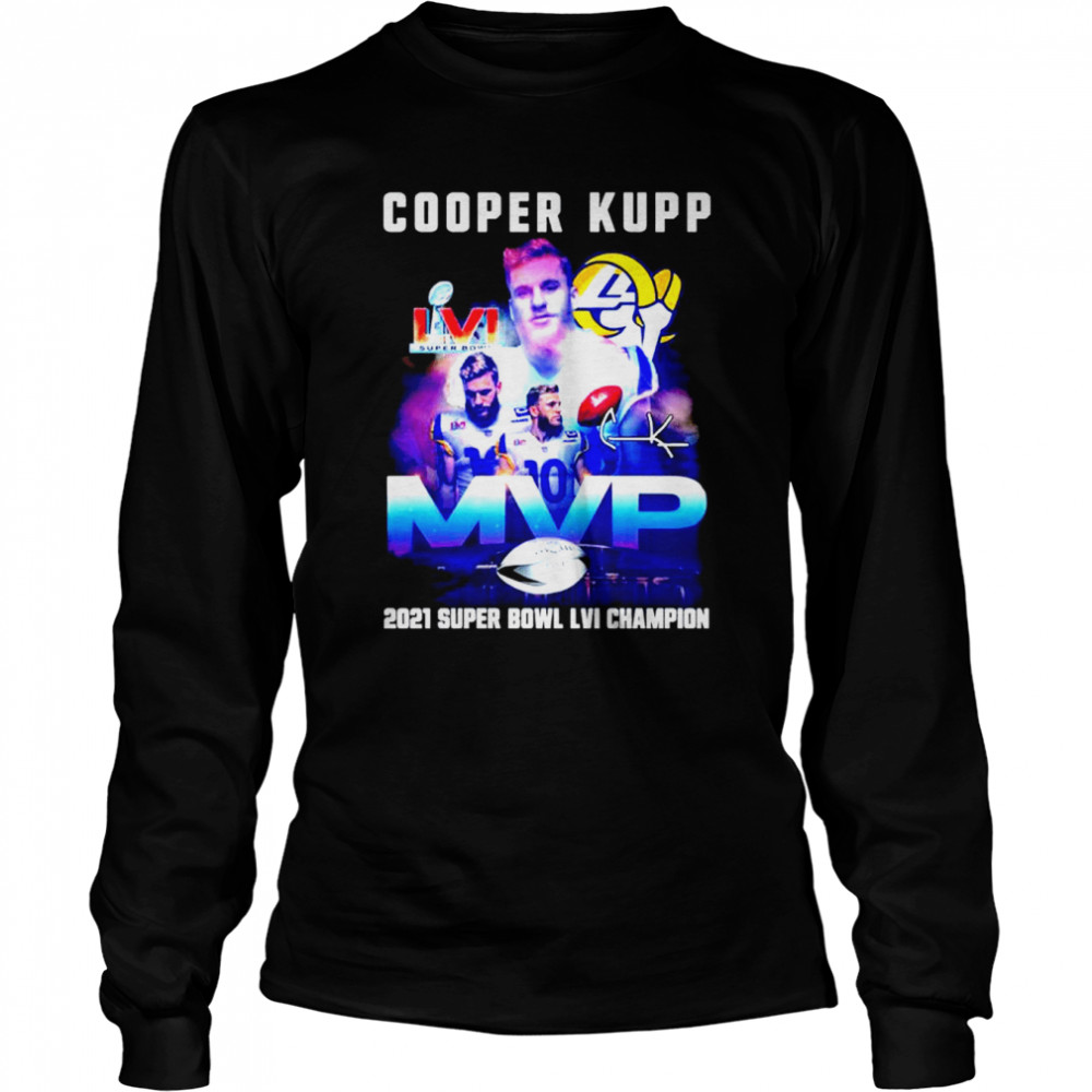 Cooper Kupp MVP Los Angeles Rams Super Bowl LVI Champions shirt, hoodie,  sweater, long sleeve and tank top