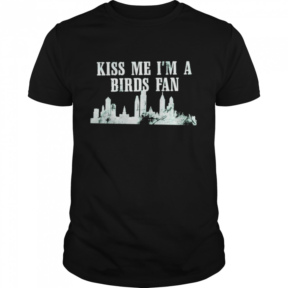 Kiss me I’m a Birds fan St Patrick’s day shirt Classic Men's T-shirt