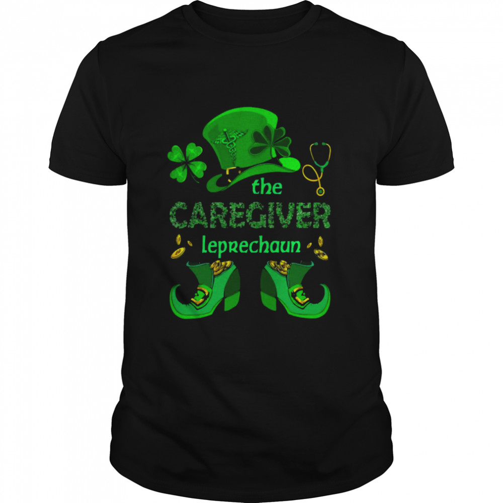 Nurse The Caregiver Leprechaun St Patrick’s Day Shirt