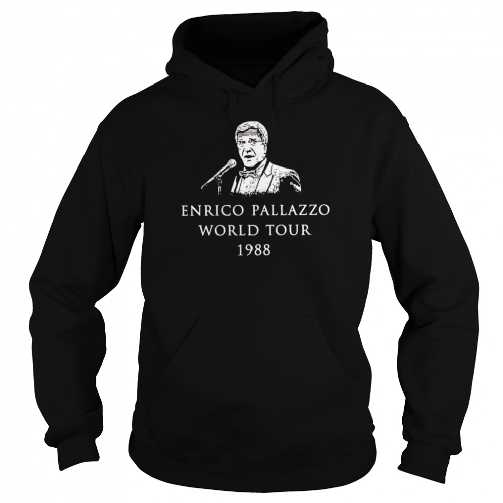 Enrico Pallazzo World Tour shirt Unisex Hoodie