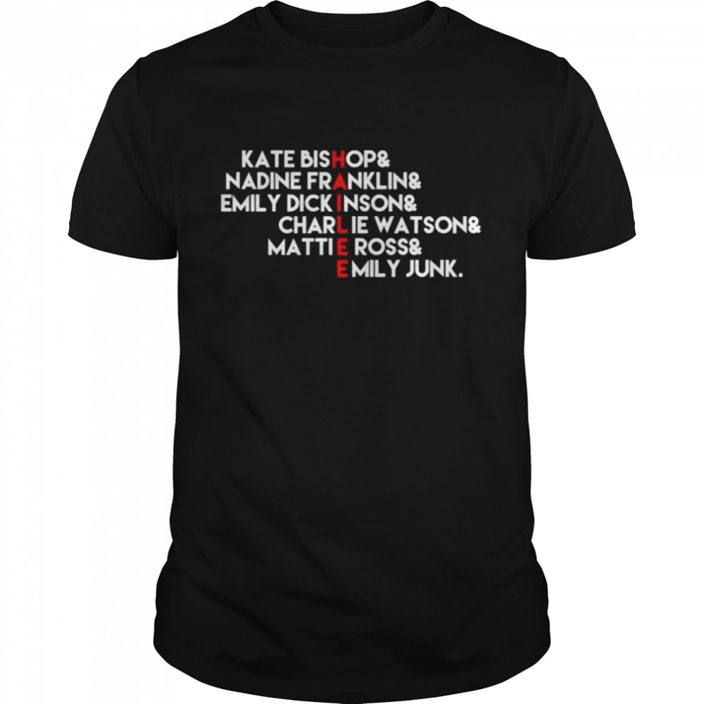 Hailee kate bishop nadine franklin emily dickinson shirt Classic Men's T-shirt