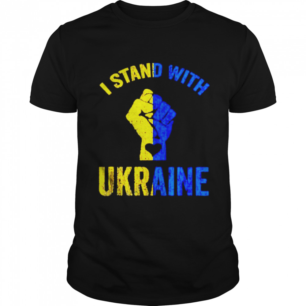 Juneteenth I Stand With Ukraine Shirt