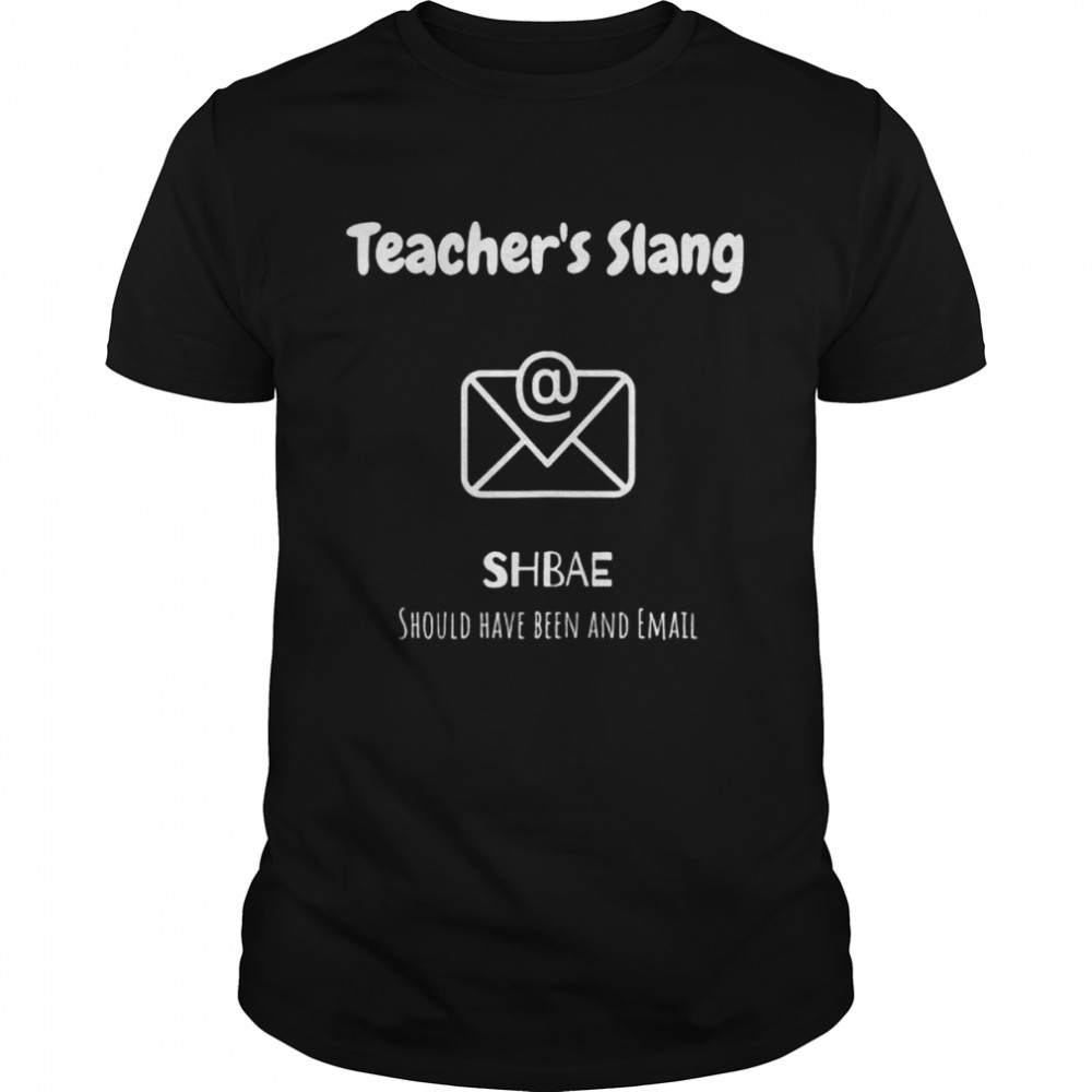 Teacher’s Slang Shirt