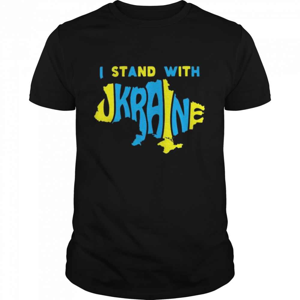 I Support Ukraine I Stand With Ukraine Shirt