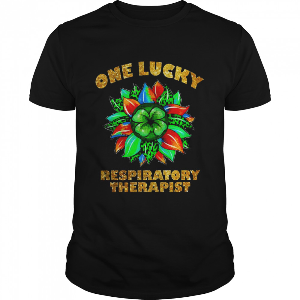 One Lucky Respiratory Therapist Shirt