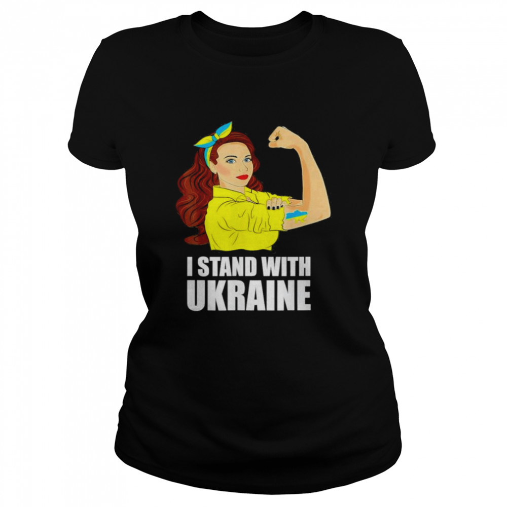 Support Ukraine Strong I Stand With Ukraine 2022 Classic Women's T-shirt